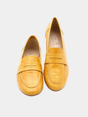 Leather loafers - Yellow