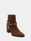Bottes à talon - Marron