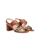 ALBANO - Sandalen met halfhoge hak - Bruin