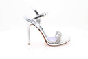 ALBANO - Sandalen met strass-hak - Metallic zilver 