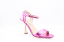 ALBANO - Metallic sandalen met hak - Fuchsia 