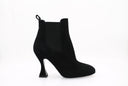 ALBANO - Bottines en cuir suède - Noir