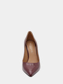 Court shoes (10cm heel) - Burgundy
