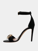 Heeled Sandals - Black
