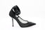 ALEXANDER MCQUEEN - Punk 105 Anckle Strap Pump - Noir