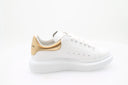 ALEXANDER MCQUEEN - Sneakers Larry - Blanc/Doré