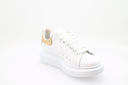 ALEXANDER MCQUEEN - Sneakers Larry - Blanc/Doré