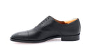 Smooth Leather Richelieu Shoes - Black