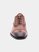 Richelieu Smooth Leather Men's Shoes - Cognac