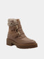 AQUAZZURA - Ryan Bottie Calf Suede - Beige 