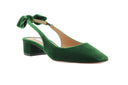 AQUAZZURA - Very Bow Tie 35 Sling - Green