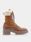 AQUAZZURA - Very Cortina Bottie - Hazelnoot
