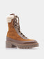 AQUAZZURA - Very Cortina Bottie - Hazelnoot