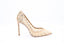 AQUAZZURA - After Dark 105 Pump Lace - Powder Pink