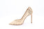 AQUAZZURA - After Dark 105 Pump Lace - Powder Pink