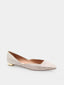 AQUAZZURA - Maia Flat - Licht koper