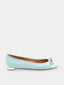 AQUAZZURA - Parisina Crystal Ballet - Bleu Turquoise