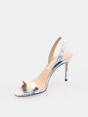 So Nude 85 Sandal - Multichroom Roze/Blauw/Groen