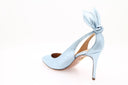 AQUAZZURA - Bow Tie 85 Pump - Bleu