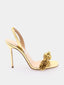 AQUAZZURA - Chain Of Love 105 Sandaal - Goud