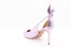 AQUAZZURA - Bow Tie 85 Pump - Rose