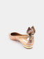AQUAZZURA - Strik Ballerina - Brons