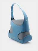 Sac à main - Bleu & Gris