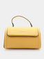 Sac à main "tube" - Jaune