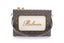 Sac Balmain Signature Radio monogramme brun en toile cirée et cuir

