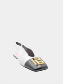 Eden 15 Slingback - Wit/Zwart