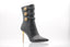 BALMAIN - Skye Knit Bottie - Black and Gold