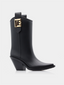 BALMAIN - Tess Cowboy Bootie - Black 