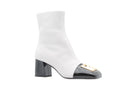 BALMAIN -  Edna Ankle Boots - Blanc