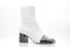 BALMAIN -  Edna Ankle Boots - Blanc