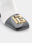 BALMAIN - Edna Ankle Boots - White