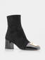 BALMAIN - Edna Enkellaarsjes - Zwart 