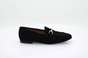 BIANCA DI - Fluwelen loafers - Zwart