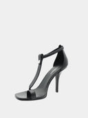 Stéfanie Leren sandalen - Zwart