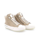 CANDICE COOPER - Baskets montantes en cuir - Beige