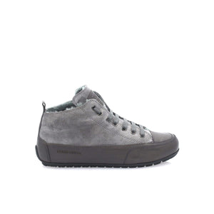 CANDICE COOPER - Baskets pour Femmes aspect vintage en cuir - Mid Fur