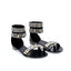 Sandales Plat Femmes en cuir avec clous en métal CASADEI® Minorca