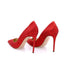 Escarpins à talons aiguilles à paillettes rouges pour Femmes CASADEI® City Light