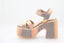 CASADEI - Mermaid Telato Talon 7cm - Goldpink