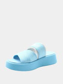 Mila Slipper - Bleu Ciel