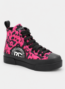 Wedge sneakers - Roze en Zwart