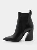 Patent leather ankle boots - Black