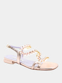 Sandaal - Rosé Metallic