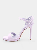 Sandalen met hak - Lavendel