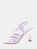 Sandalen met hak - Paars