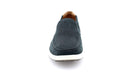 Herenschoenen van nubuckleer - Marineblauw